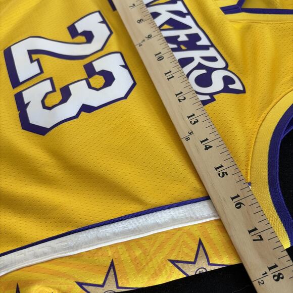 Lebron James Nike Lore Series City Edition Jersey Youth Medium LA Lakers NBA - Picture 8 of 10